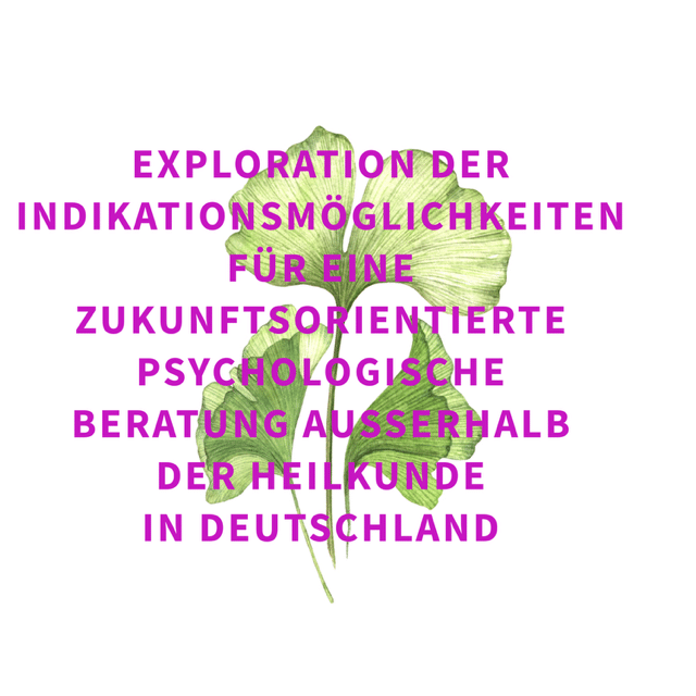 Eine Exploration der Indikationsmöglichkeiten für eine zukunftsorientierte psychologische Beratung außerhalb der Heilkunde in Deutschland